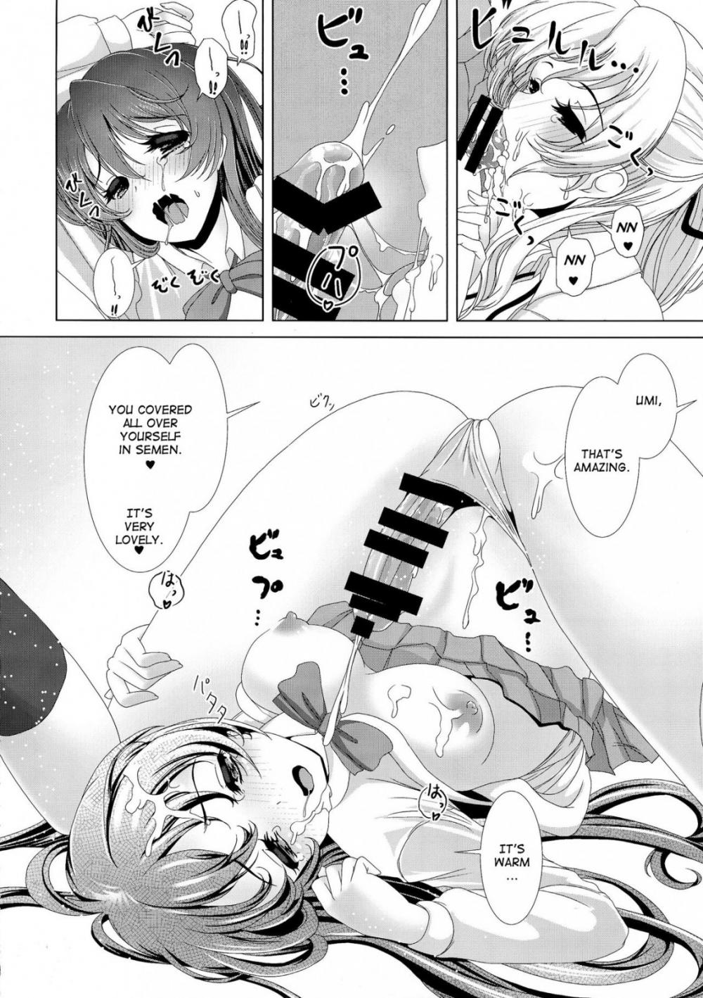 Hentai Manga Comic-A Bond Haired Futa Likes A Schoolgirl-Read-13